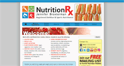 Desktop Screenshot of nutritionrx.ca